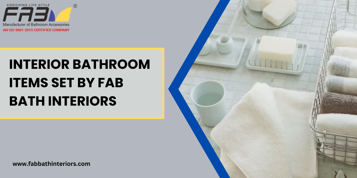 Interior Bathroom Items Set