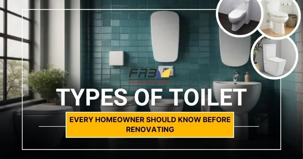 types of toilets