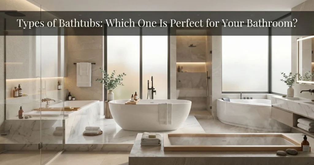 types of bathtubs