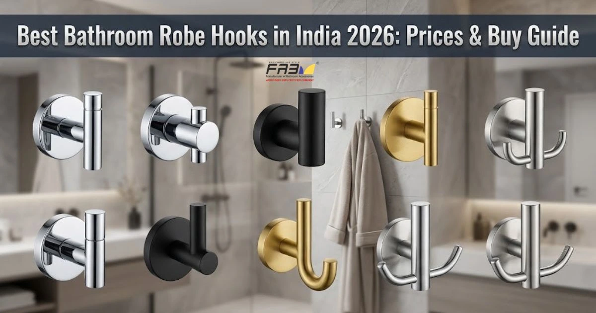 Robe Hooks Bathroom