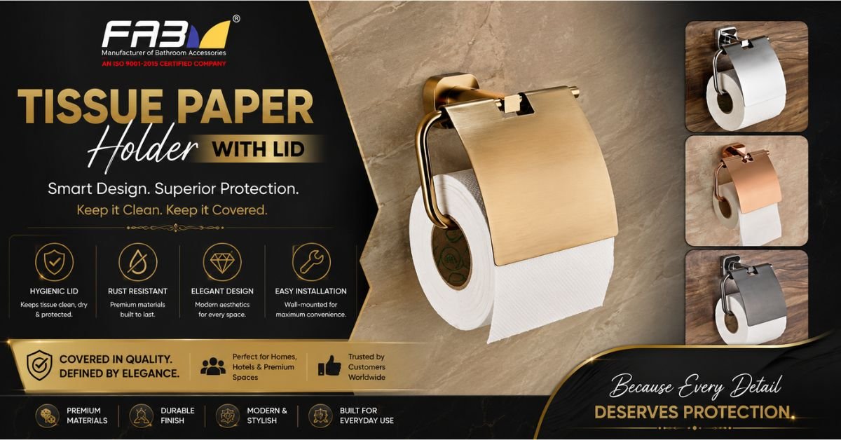 Tissue Paper Holder with Lid