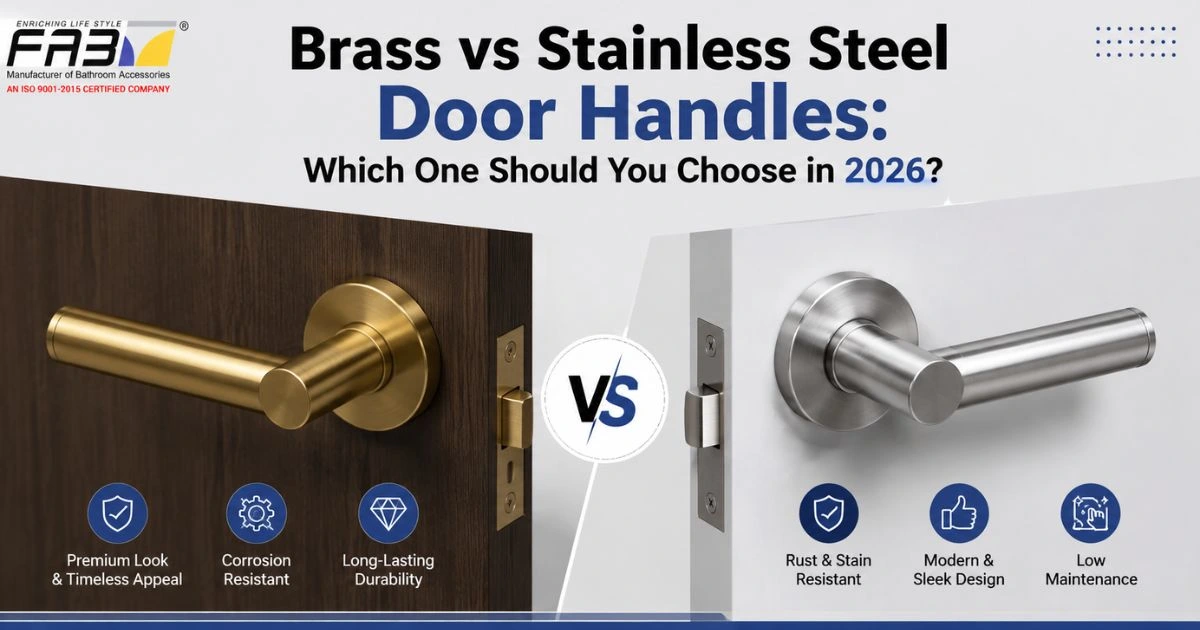 brass vs stainless steel door handles