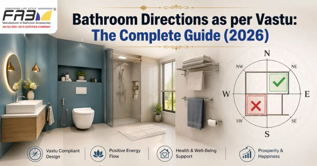 bathroom directions as per vastu