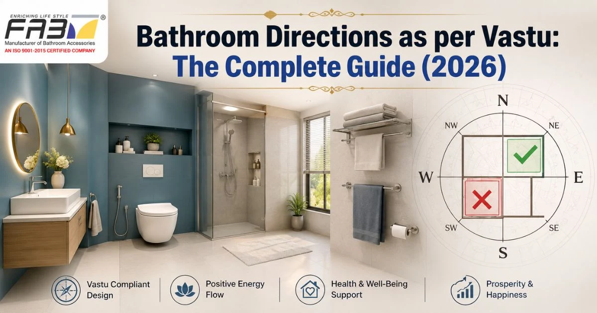bathroom directions as per vastu