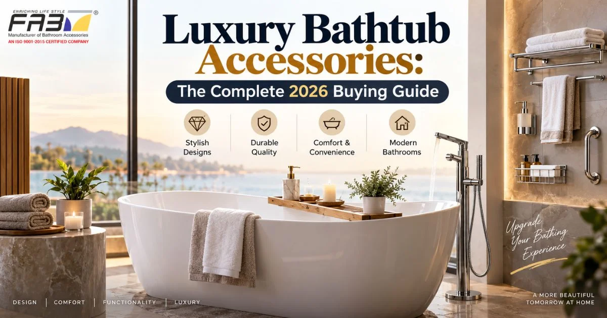 Luxury bathtub accessories
