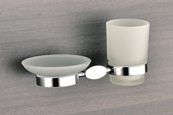 DR-07 Soap Dish with Tumbler Holder