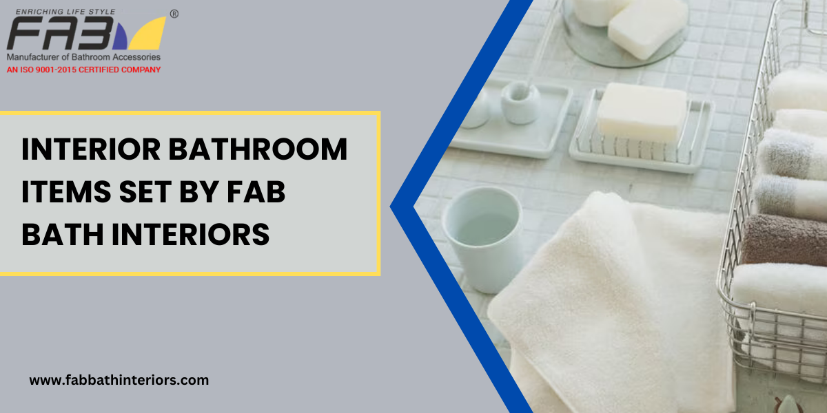 Interior Bathroom Items Set by Fab Bath Interiors