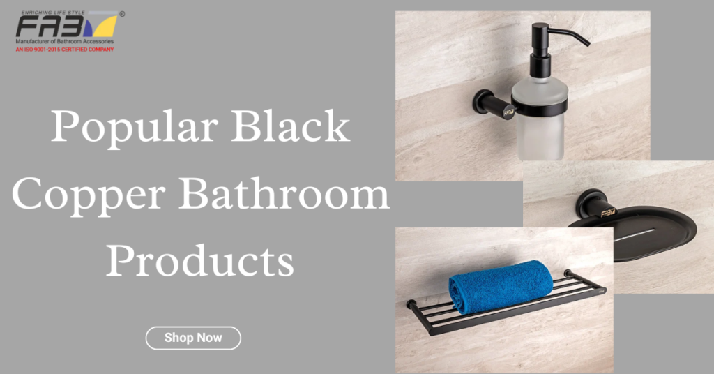 Popular Black Copper Bathroom Products