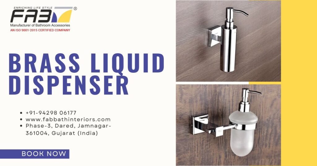 Brass Liquid Dispenser